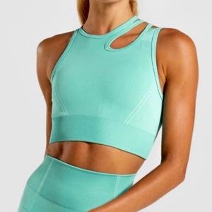 Gymshark Ultra Seamless Sports Bra - Green